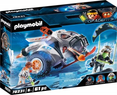 Playmobil Top Agents Spionteam Snøscooter
