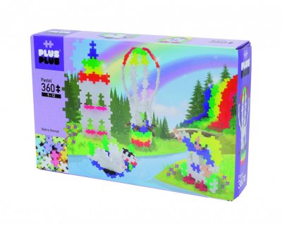 Plus Plus Pastel Rainbow ballong 360 stykker