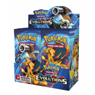 Pokémon XY Evolutions Display (36 Booster) Box samlekort