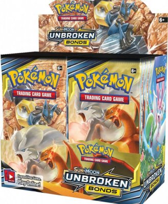 Pokémon Sun & Moon Unbroken Bond Display (36-pack) Booster Box samlekort