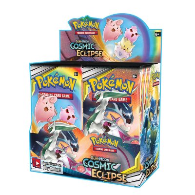36-pack Pokémon Sun & Moon Cosmic Eclipse Booster skjerm boks samlekort