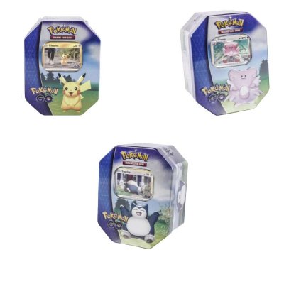 Pokémon Go Tin Box 3-Pack Samlekort
