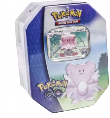 Pokémon Go Tin Box Blissey 1-Pack Samlekort