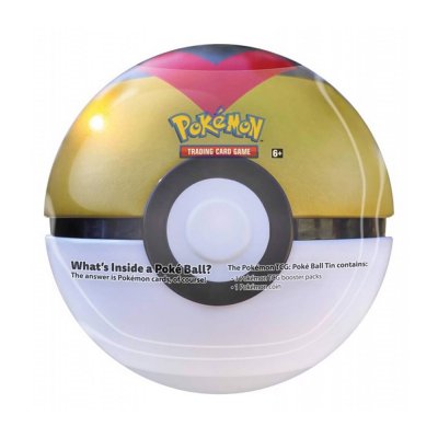 Pokemon tin ball Pokeball serie på 6 Samlekort
