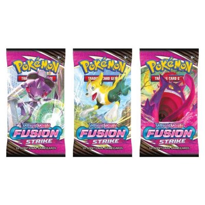 3-pack Pokémon Fusion Strike samlekort