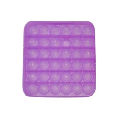 Pop It Bubble Fidget Glitter Purple