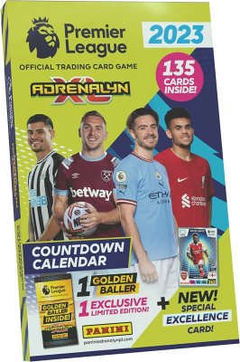 Fotballkort Premier League 2022/23 julekalender Booster samlekort