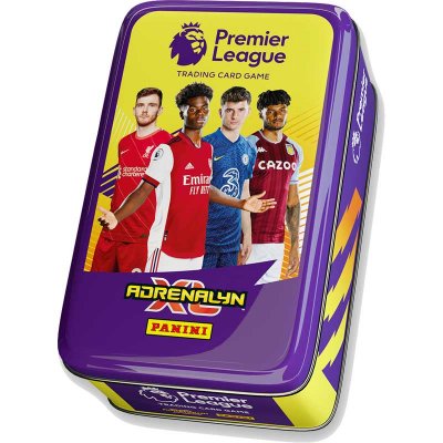Fotballkort 2021/22 Premier League Mega tin Golden Baller kort Limited Edition kort og 60 samlekort