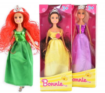 Prinsesse med tiara - Dukke