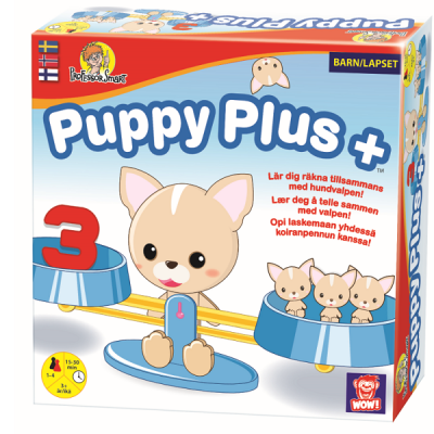 Puppy Plus + barneleker