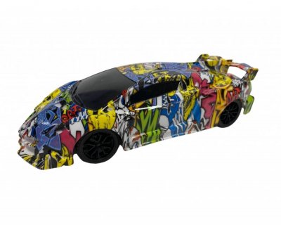 RC bil med graffiti motiv 01:22
