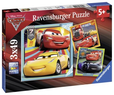 Ravensburger Disney Cars 3x49 Pieces Puzzle