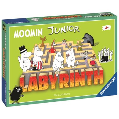 Ravensburger Mummitrollet Junior Labyrinth stort puslespill 200 brikker