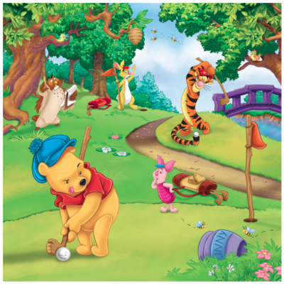 Ravensburger Winnie the Pooh puslespill 3x49 brikker