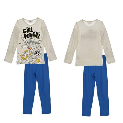 Batgirl, Supergirl og Wonder Woman Pyjamas