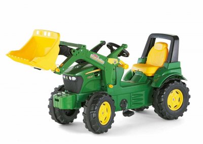 Pedaltraktor med bøtte