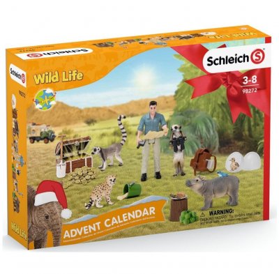 Schleich Wild Life adventskalender med 24 gaver