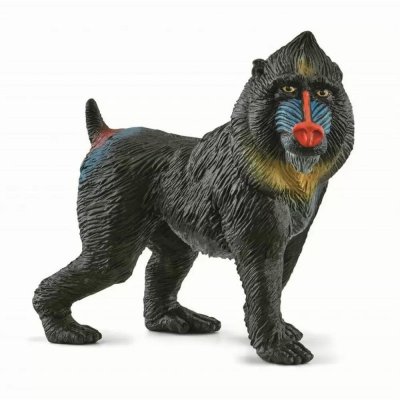 Schleich villdyr mandrill ape