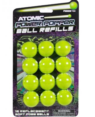 Atomic Power Popper ekstra baller 12-pack