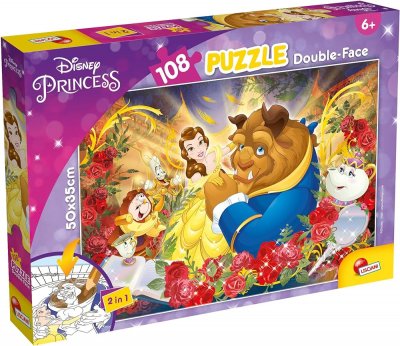 Skjønnheten og udyret Puslespill 108 brikkene