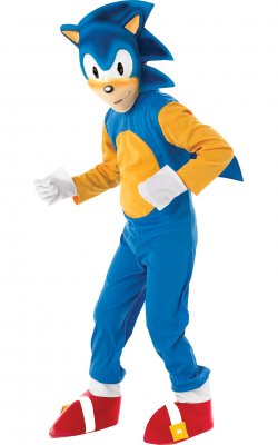 Sonic Maskeradekostyme Barn