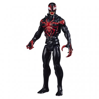 Spiderman Maximum Venom, Miles Morales leketøyfigur 28cm