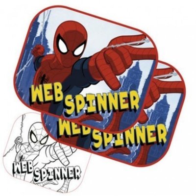 Spiderman solskjerm 2-pack