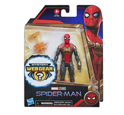 Spiderman med mystisk nettutstyr