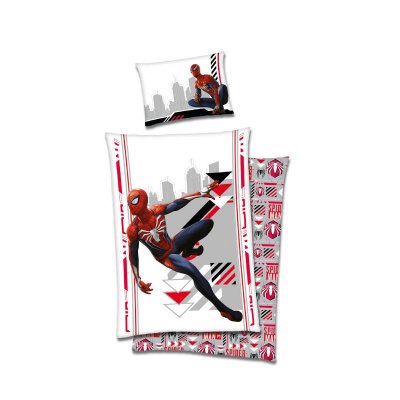 Spiderman Sengetøy Sengesett Dynetrekk 140x200 CM