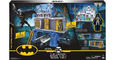 Batman 3 i 1 Batcave, lekser