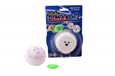 Klebrig UV-lampe med strekkule