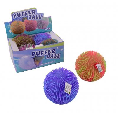 Fluffy stresskule XL forskjellige farger 23 cm