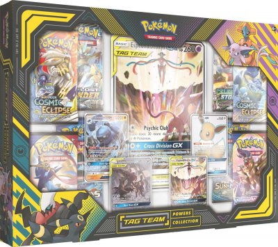 Pokemon Espeon og deoxys Tag Team Powers Collection GX Box