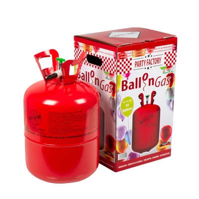 The Party Factory heliumtank, 50 ballonger