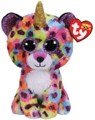 TY bærer Giselle leopard horn ca 17 cm