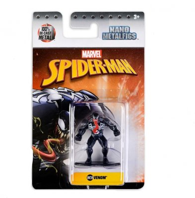 Spiderman Venom Metal Minifigur