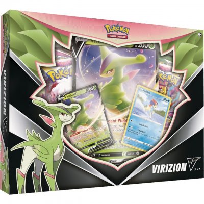 Pokémon Virizion V Box Samlekort