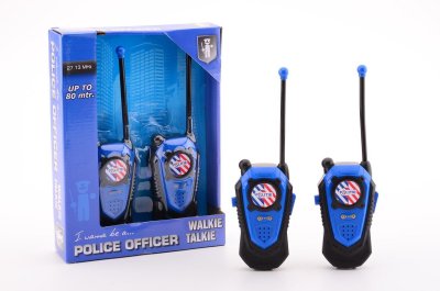 Politiet walkie talkie 2-pack som fungerer på 80m avstand