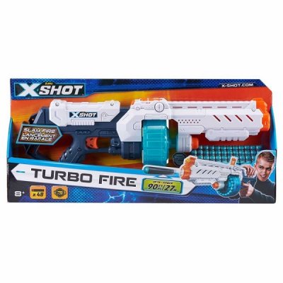 X-Shot Turbo Fire med 48 pilar