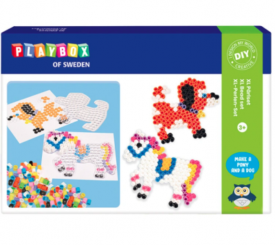 XL perlesett rørperler 600 stk DIY