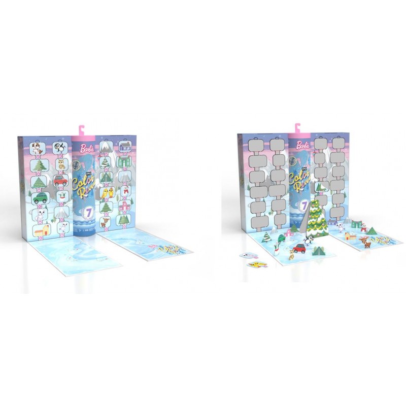 Barbie Color Reveal Adventskalender lekser 2021 - Julekalender ...