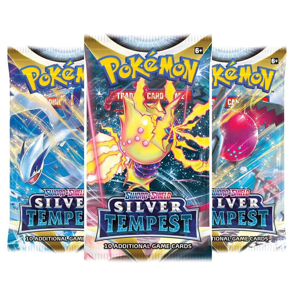 fossil booster box pokemon Silver Tempest Booster Pack main image 1